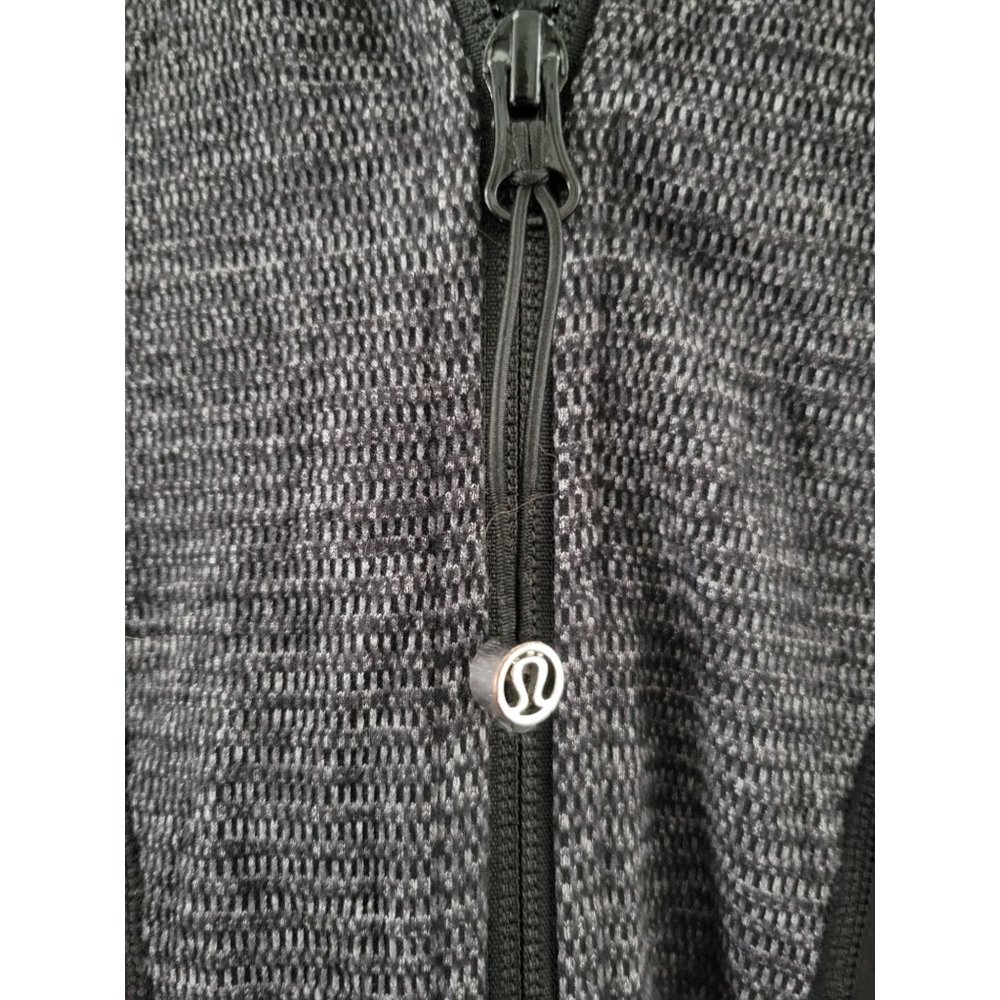 Lululemon athletica Womens Gray Stride Jacket size 8 athletic yoga hoodie - Picture 3 of 8